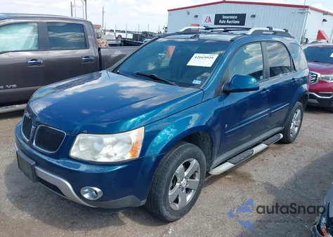 2006 Pontiac Torrent из США, поврежденный, VIN 2CKDL63F666088458